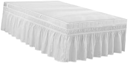 Cabilock Elastic Dust Bed Skirt for Twin Beds