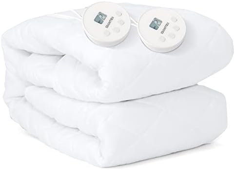 Giantex Queen Heated Mattress Pad 60x80 Quilted Electric Bed Warmer