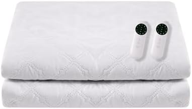 OLIFE Heated Mattress Pad Queen Size with Dual Controller