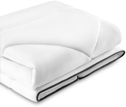 Maxzzz Full Mattress Pad with Pillow Top White