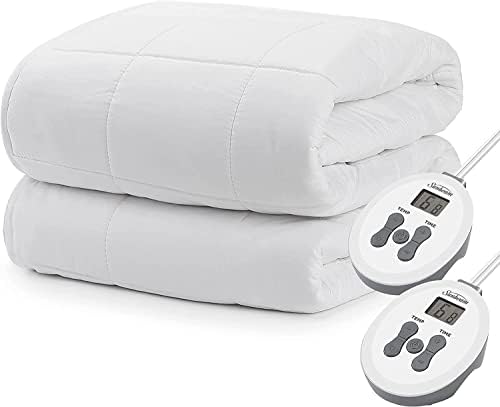 Sunbeam King Premium Heated Mattress Pad with Dual Controls