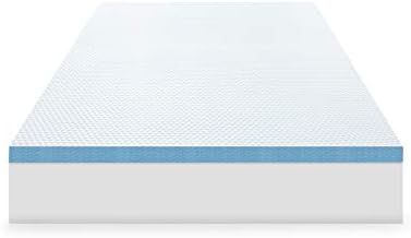 SensorPEDIC Elite Cooling Mattress Topper Twin White 1