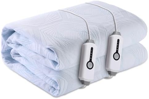 SUNNY HEAT Heated Mattress Pad Queen Size