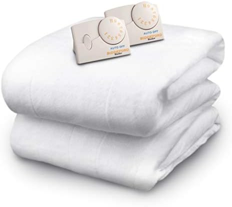 Biddeford Blankets Heated Mattress Pad King Size White