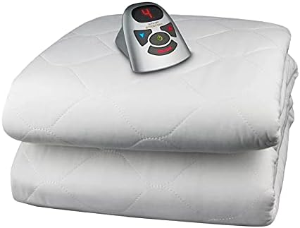 Biddeford Blankets Heated Mattress Pad Full White
