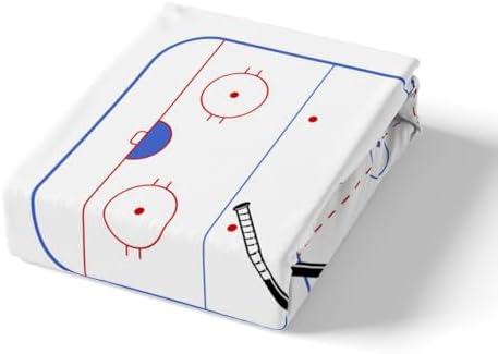 Feelyou Ice Hockey Queen Duvet Cover Set