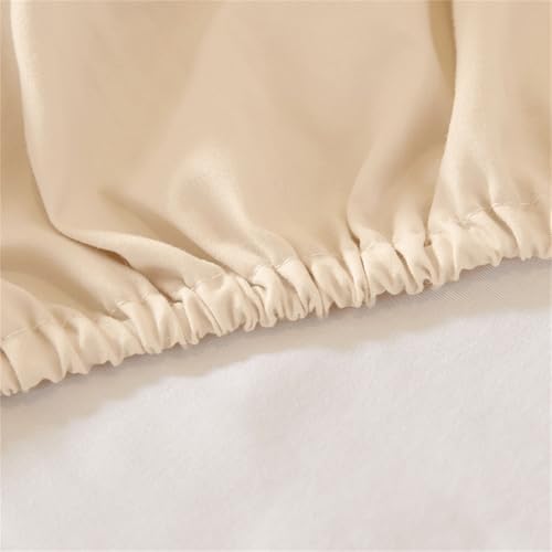 BYHIP Waterproof Mattress Protector with 11 Deep Pocket and Twin Fitted Sheet