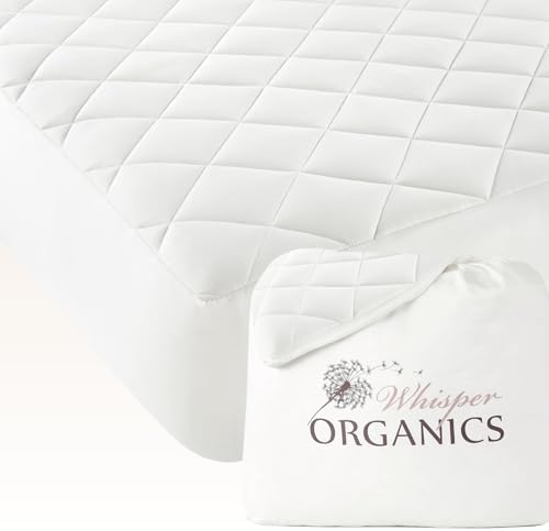 Whisper Organics 100 Cotton Mattress Pad Twin XL