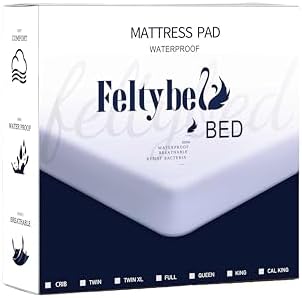 FELTYBED Waterproof Mattress Protector 54x75 Inch Full Size