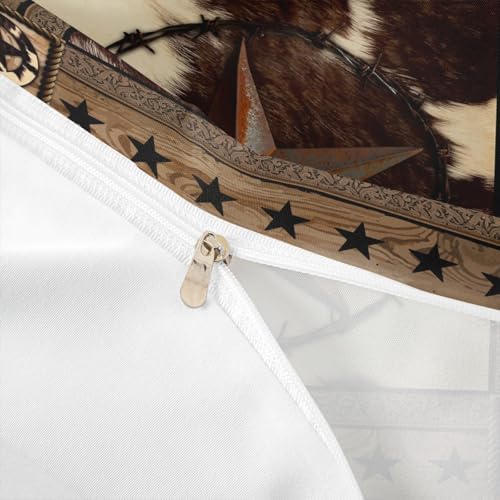 Homewish Western Stars Duvet Cover Set Queen Size 1