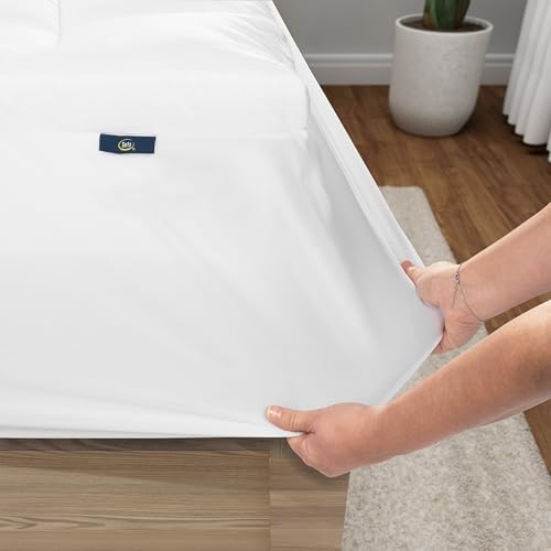 Serta Memory Flex Soft Twin Mattress Topper 2 Pillow Top Mattress Pad