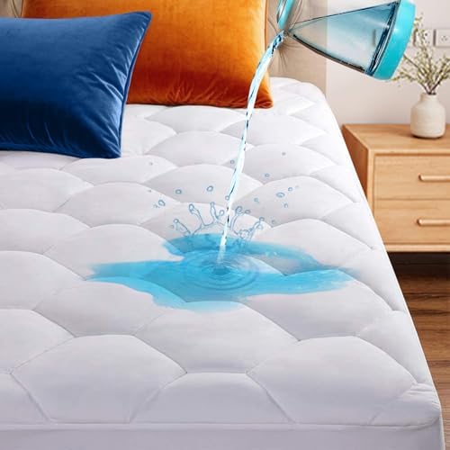 Softhour Waterproof Mattress Pad Cover with Soft Hollow Filling