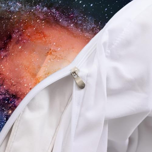 GIPNIAU Kids Duvet Cover Set Cosmic Vortex California King 3 Piece
