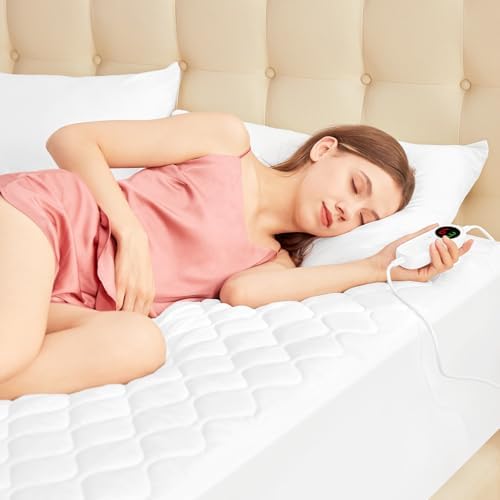 SameBed Heated Mattress Pad Queen Size 9 Heat Settings