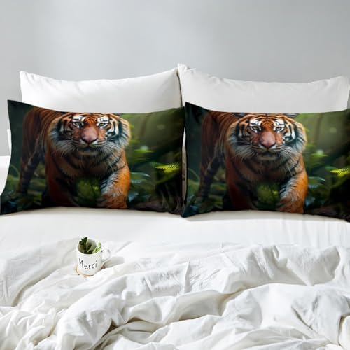 Feelyou Tiger 3D Print Duvet Cover Set