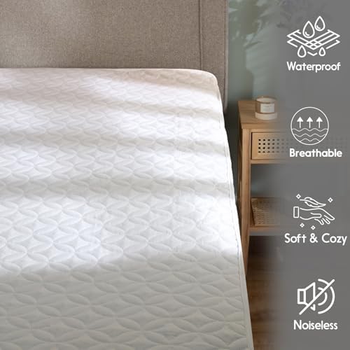 QATAN Quilted Mattress Protector Waterproof Full Size Pad