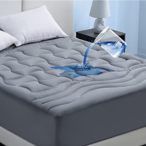 Bedsure Waterproof Mattress Protector - Quilted Fitted Pad for 39x75 Mattress