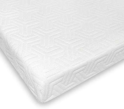 SensorPEDIC 2-Inch Gel-Infused Mattress Topper Twin White