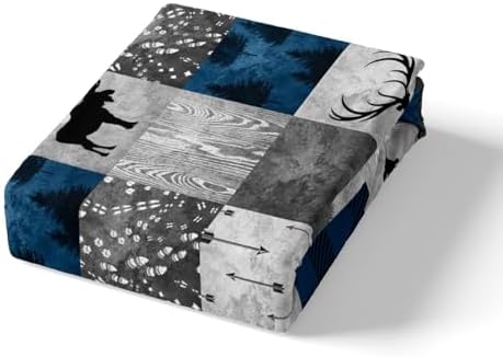 Erosebridal Rustic Bear Duvet Cover Set for Teens