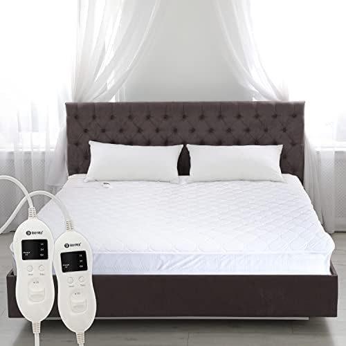 BodyMed Heated Mattress Pad with Skirt Queen Size