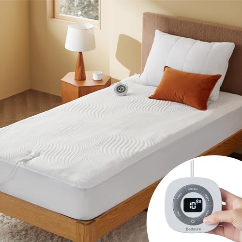 Bedsure Heated Mattress Pad Twin 39x75