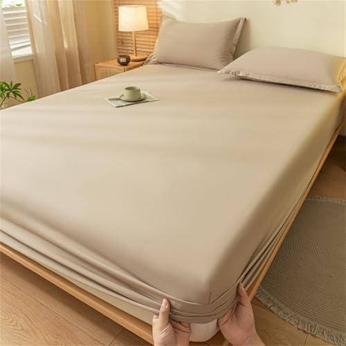 BYHIP Waterproof Mattress Protector Twin Khaki