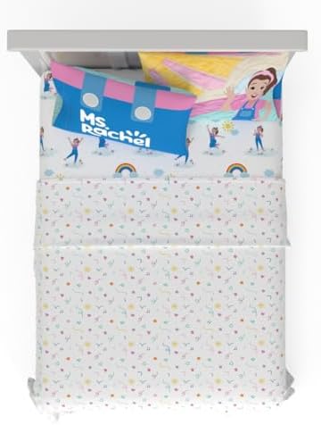 Franco Ms Rachel Educational Adventures 4 Piece Full Sheet Set
