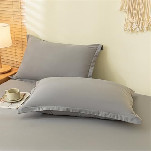 BYHIP Waterproof Mattress Protector Twin Full Light Gray