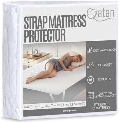 QATAN Quilted Mattress Protector Waterproof Full Size Pad