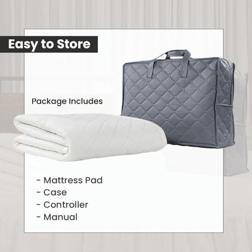 ILWOUL Heated Mattress Pad with Dual-Zone Control 55 x 70