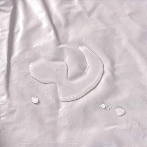 Holawakaka Queen Waterproof Mattress Protector Breathable Fitted Sheet Cover Black