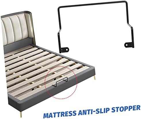 MAGICLULU 2pcs Non-Slip Mattress Retainer Bar for Bed Frame 1