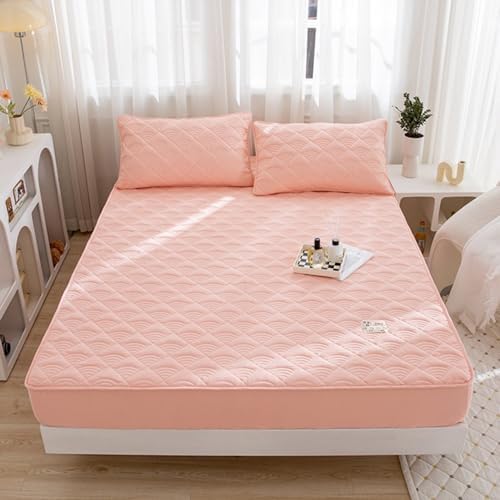 LDLCYCN Queen Size Mattress Protector with Soybean Fiber