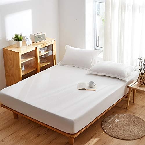 FCLDESHOP Pure Cotton Mattress Cover 150x200cm