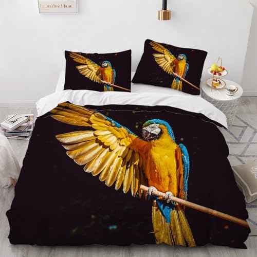 GIPNIAU Kids Duvet Cover Set with Zipper and Pillow Cases 1