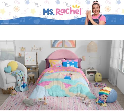 Franco Ms Rachel Educational Adventures 4 Piece Full Sheet Set