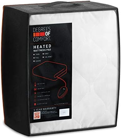 Degrees Of Comfort Heated Mattress Pad with Auto Shut Off