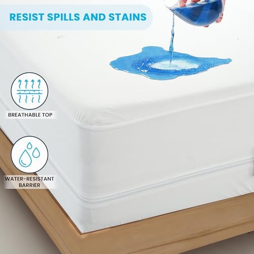 LDC LUX Dcor 14 Inch Waterproof Mattress Encasement 54x75