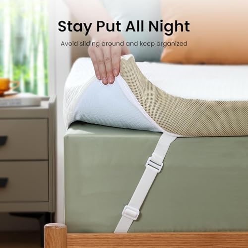 Marsail 3 Inch Cooling Gel Mattress Topper for Twin XL