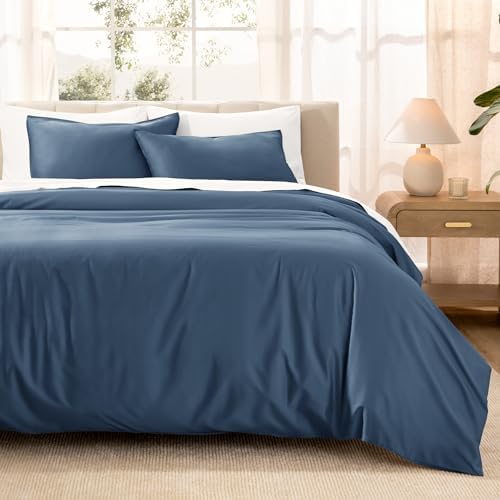 Bare Home Organic Cotton Sateen Duvet Cover Set - TwinTwin XL 400 Thread Count