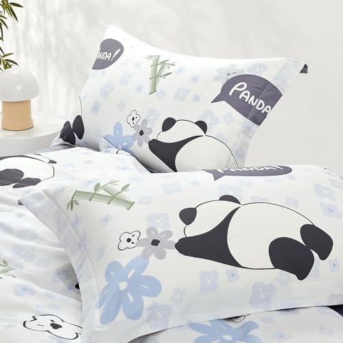 SAPHREAS Panda Duvet Cover Set 3pc Full Size