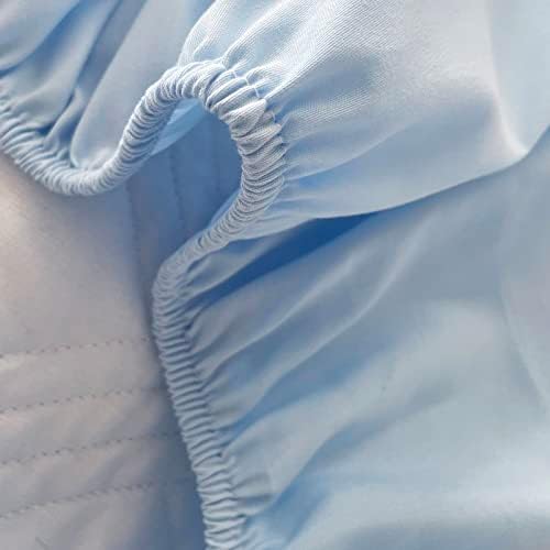 ZIQINPSQ Breathable Soft Mattress Pad with Deep Pocket and Non-Slip Design