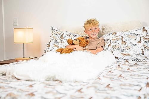 Where The Polka Dots Roam Safari Queen Bedding Set for Kids
