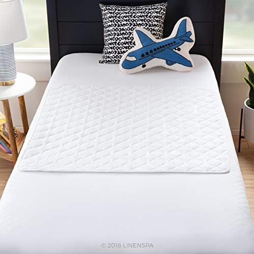 LINENSPA Waterproof Mattress Pad 34x36