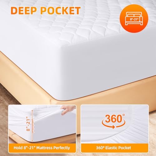 SameBed Heated Mattress Pad Queen Size 9 Heat Settings