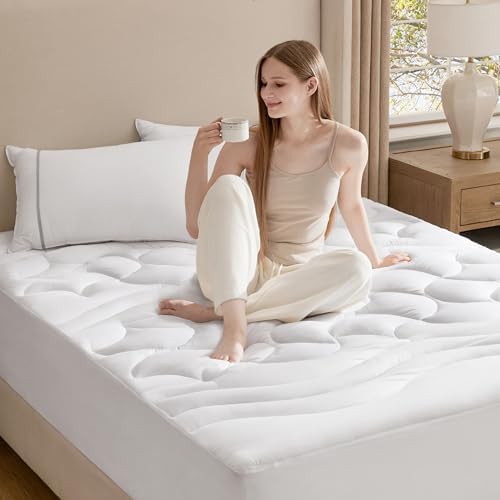 Bedsure Mattress Topper Full Waterproof with Deep Pocket