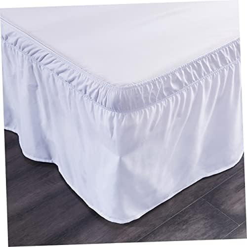 Cabilock Elastic Dust Bed Skirt for Twin Beds