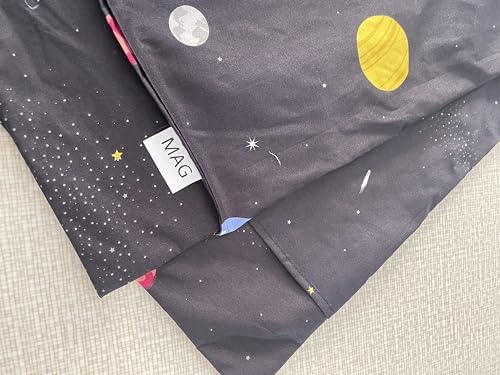 MAG 4Pcs Space Sheets Galaxy Themed Bedding Set for Kids and Teens