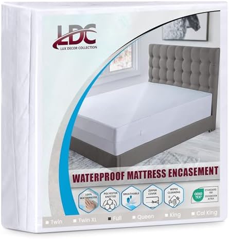 LDC LUX Dcor 14 Inch Waterproof Mattress Encasement 54x75