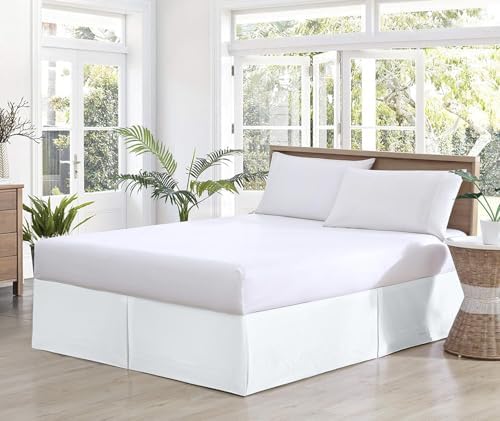 Cotton Delight Queen Bedskirt 800TC Split Corner 16 Inch Drop